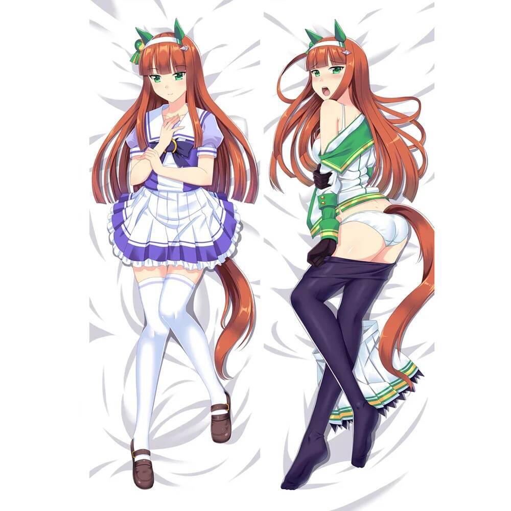 Anime Pretty Derby Silence Suz - đánh giá và giá Throw Pillow