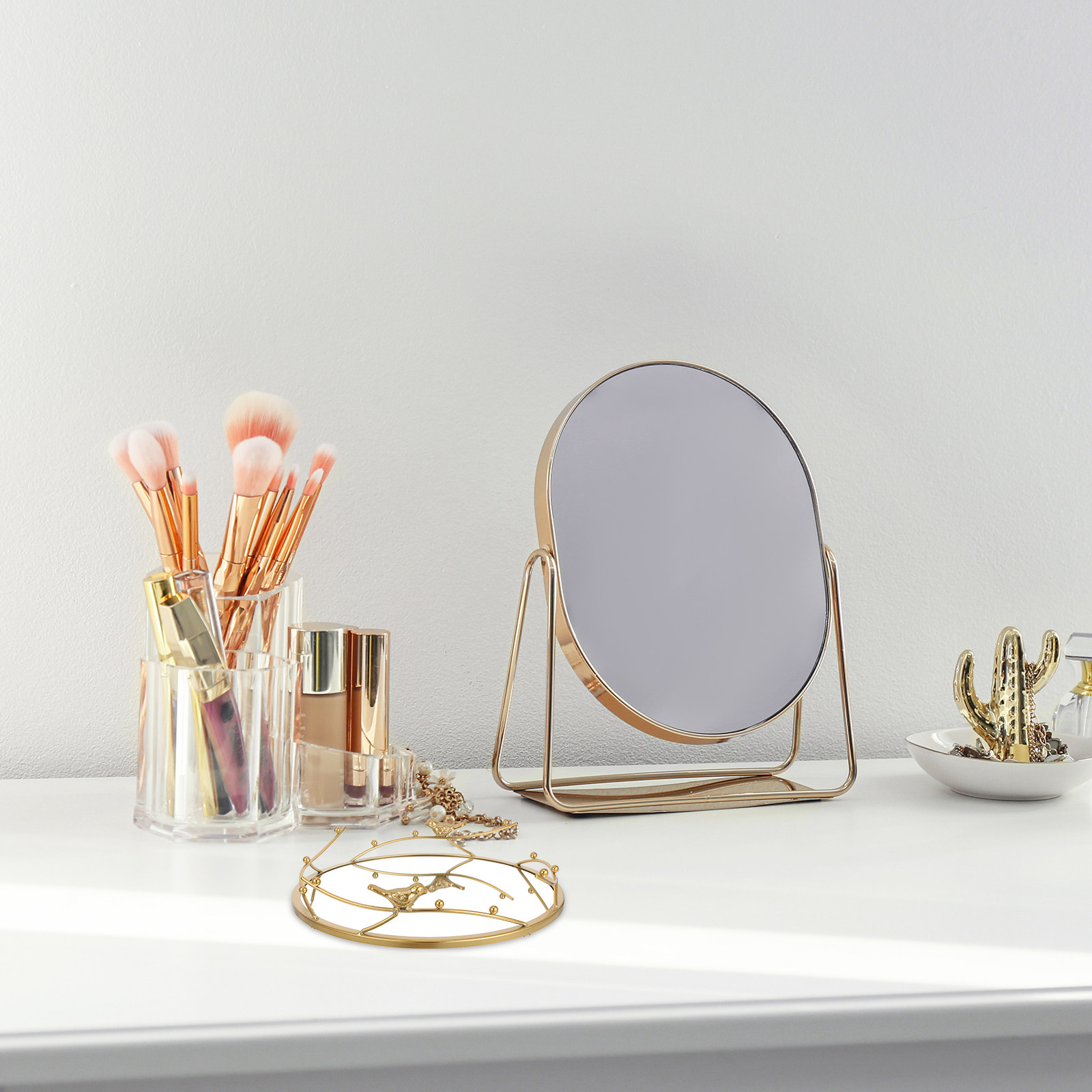 Nordic Golden Mirrored Vanity  - đánh giá và giá Decorative Mirror
