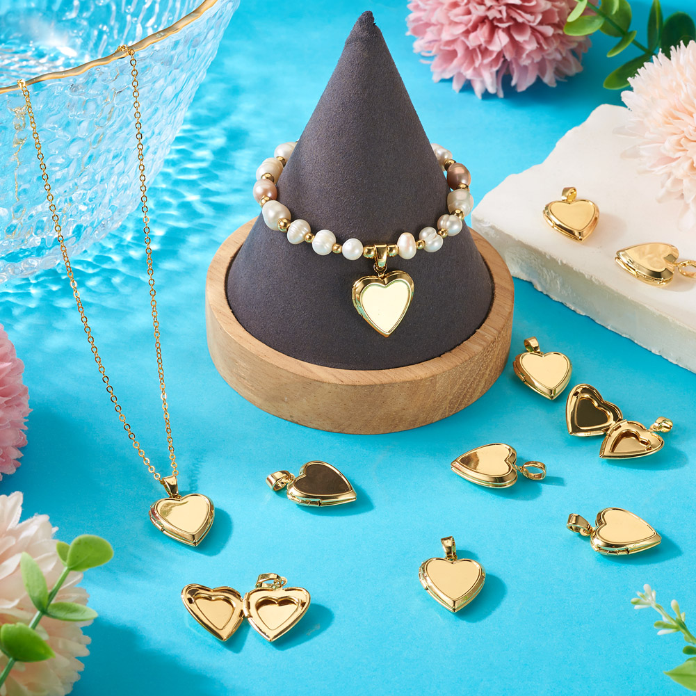 10pcs Heart Photo Locket Penda - đánh giá và giá Picture Frame