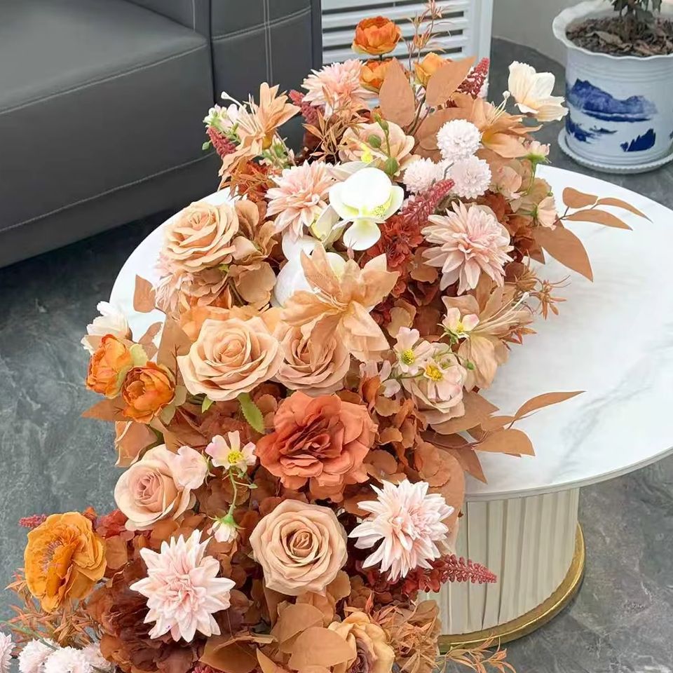 2M Luxury 5D Orange Caramel Au - đánh giá và giá Table Runner