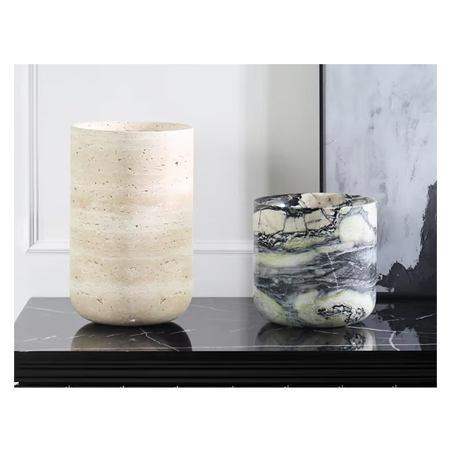 Customized Natural Marble Vase - đánh giá và giá Vase Decor