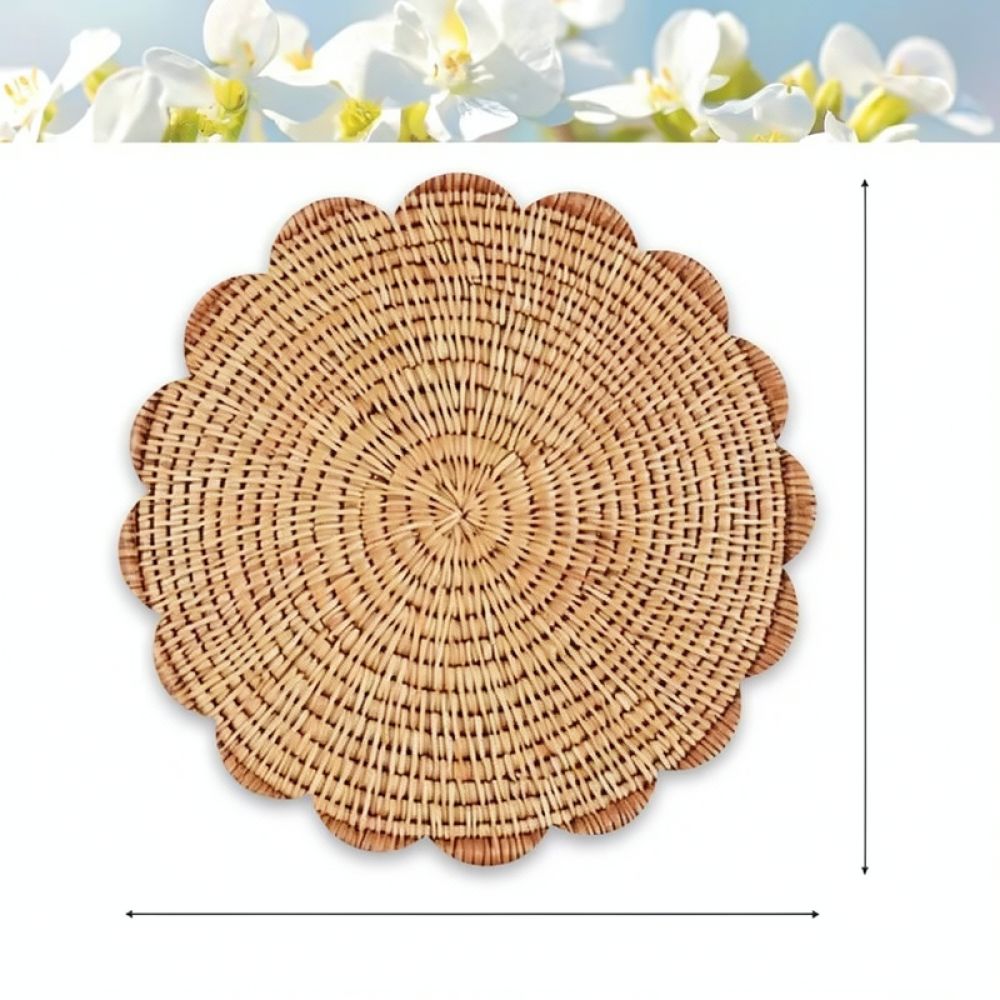 Printed Linen Placemat Lace Tr - đánh giá và giá Table Runner