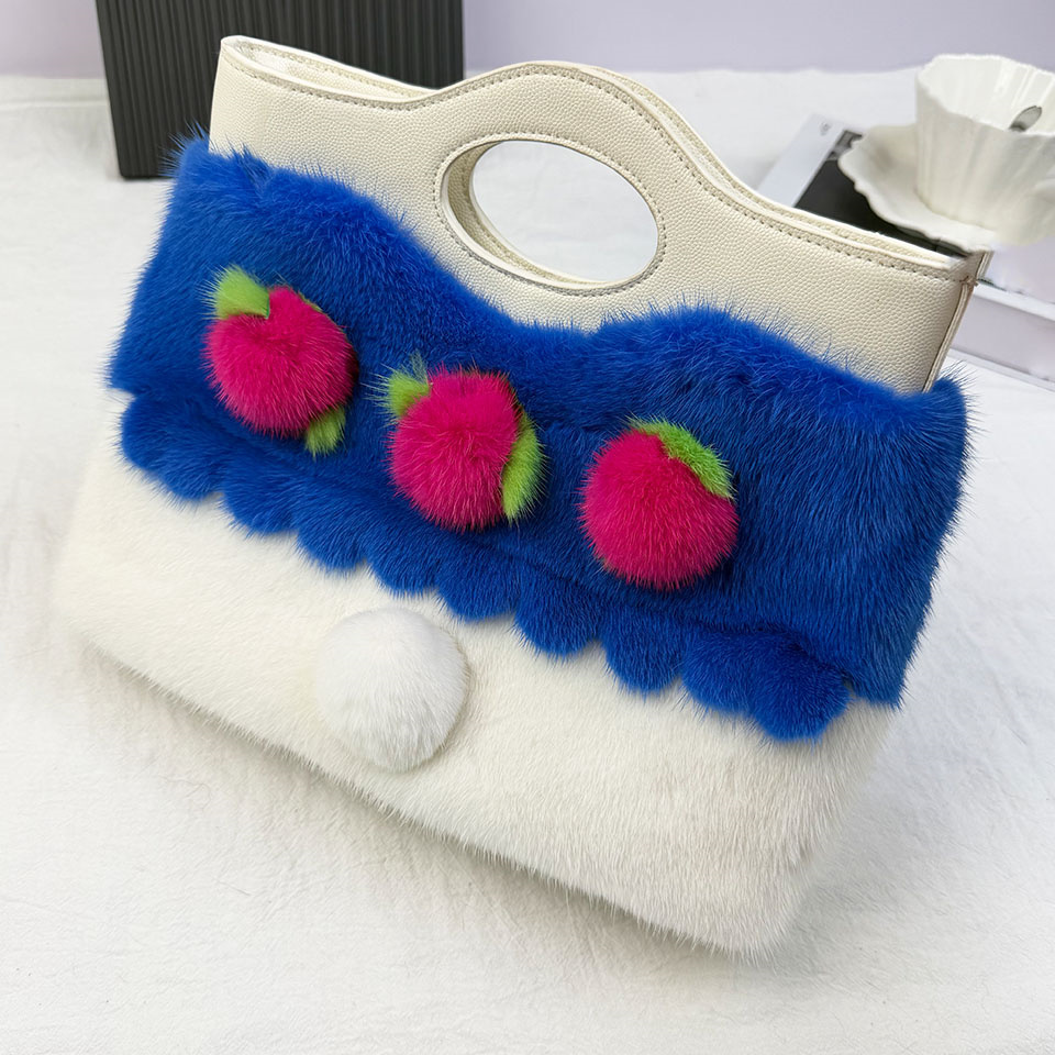 Luxury Mink Fur Tote Bag Women - đánh giá và giá Interior Design High End