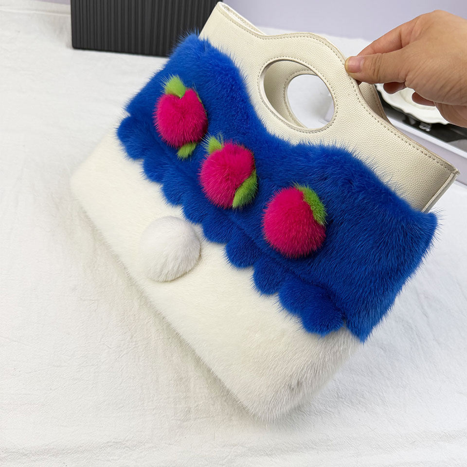 Luxury Mink Fur Tote Bag Women - đánh giá và giá Interior Design High End