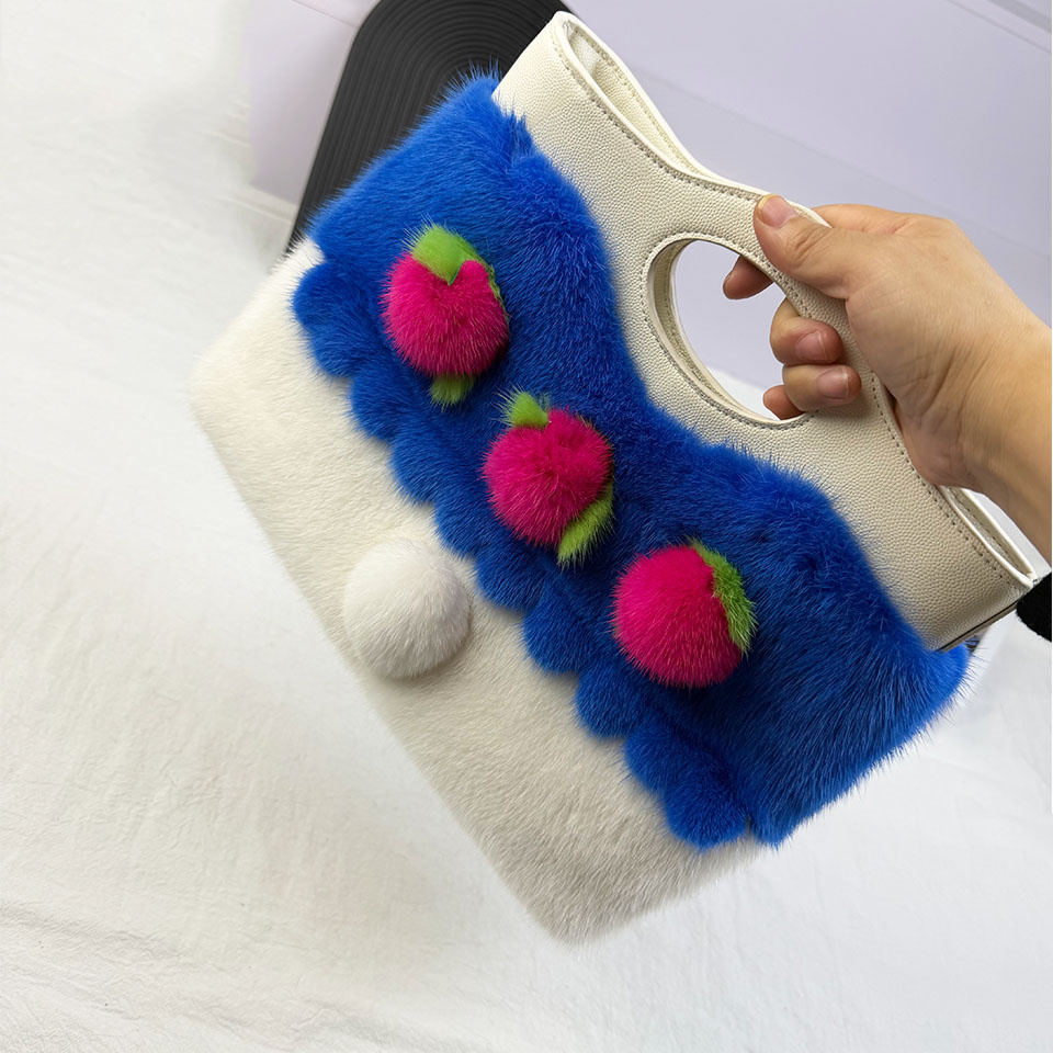 Luxury Mink Fur Tote Bag Women - đánh giá và giá Interior Design High End