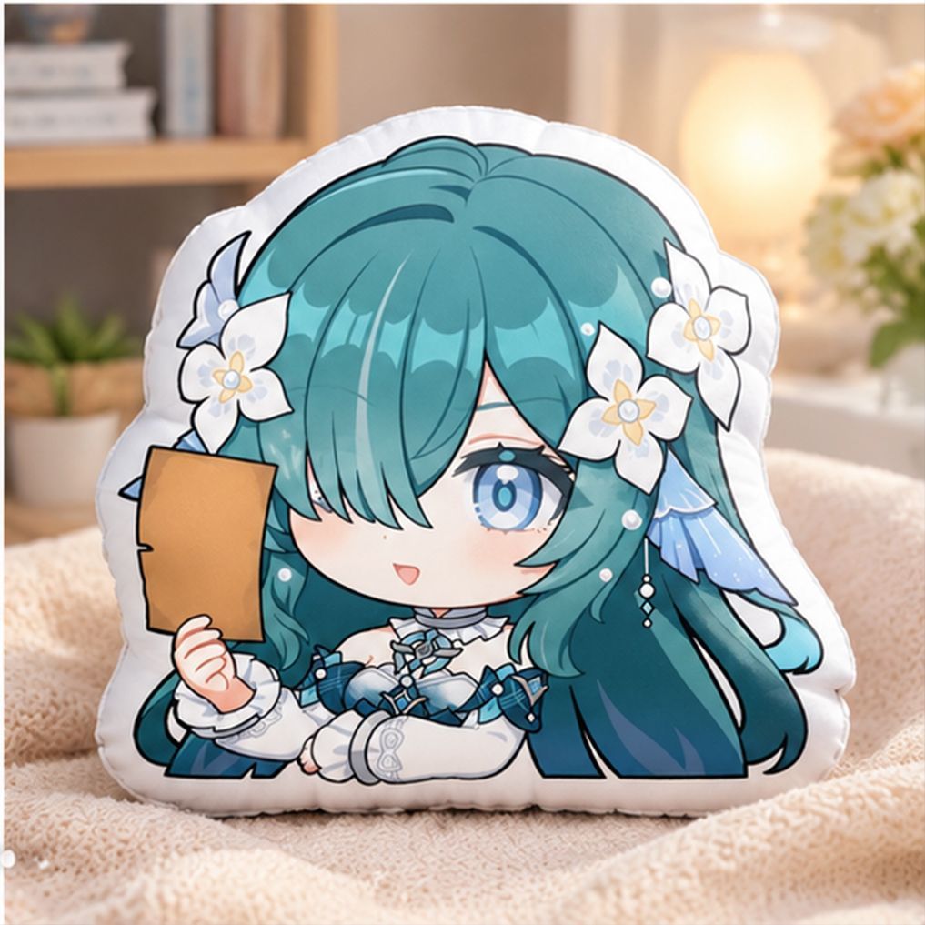 Game Genshin Impact Cute Q-ver - đánh giá và giá Throw Pillow