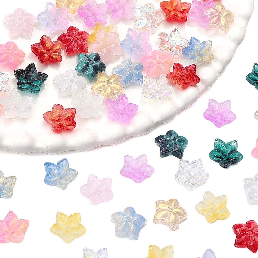 30pcs Colorful Gradient Flower - đánh giá và giá Vase Decor