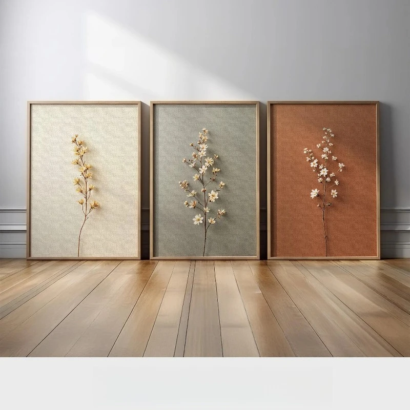 Multiple sizes 3pcs frameless  - đánh giá và giá Abstract Canvas Set