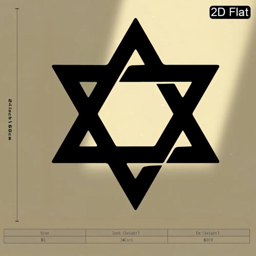 CIFBUY Iron Wall Art Star of D - đánh giá và giá Wall Art