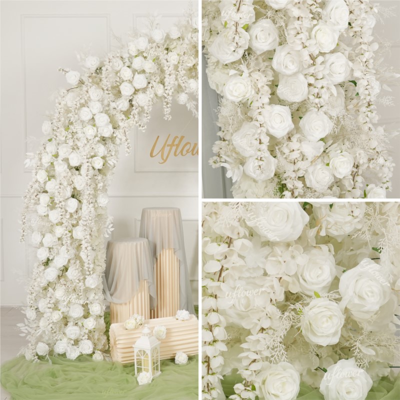 5D Luxury White Rose Babysbrea - đánh giá và giá Table Runner