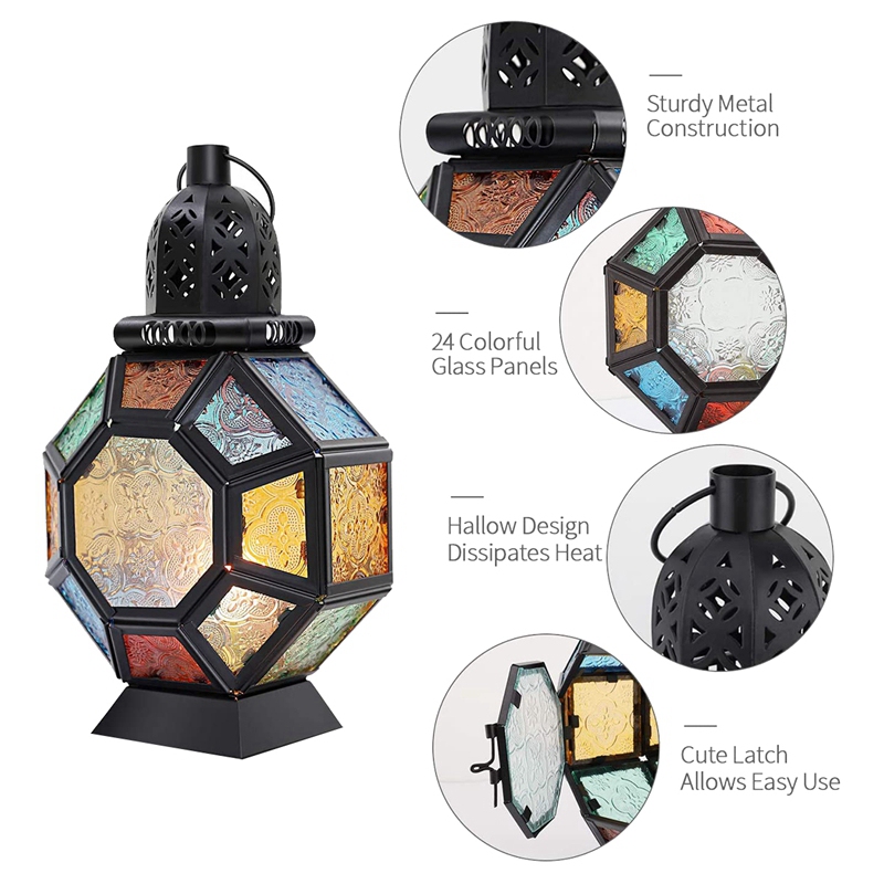 Retro Iron Candle Lantern,Port - đánh giá và giá Candle Holder Decor