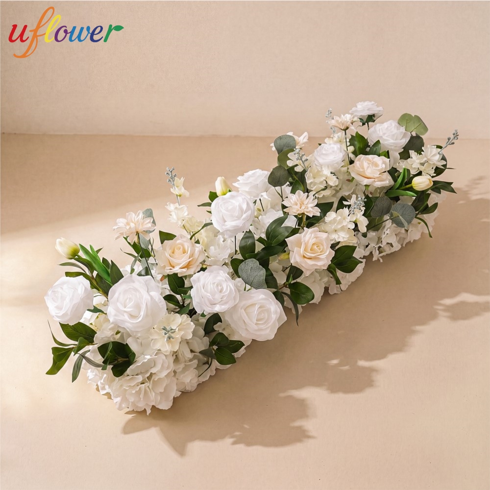 Uflower Rose Greenery Flower R - đánh giá và giá Table Runner