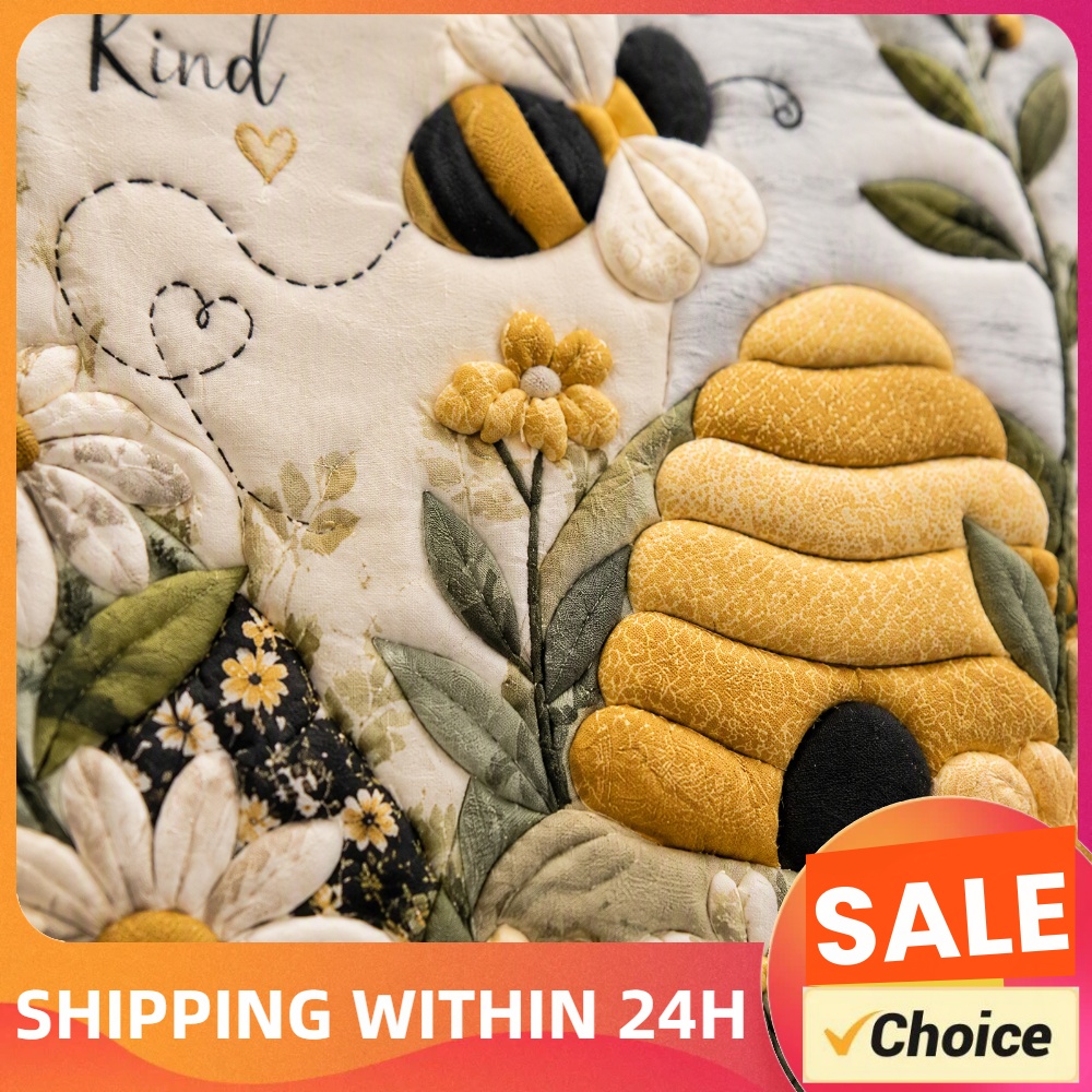Bee Themed DIY Fabric Art Kit  - đánh giá và giá Wall Art